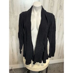 Black cardigan 